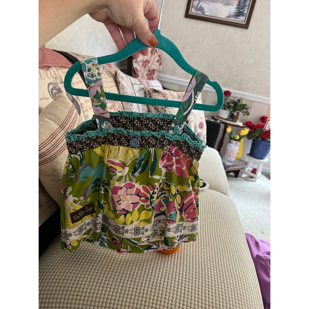 Matilda Jane House of Clouds Everyday Ethel Sleeveless Top Size 4 - Picture 2 of 3
